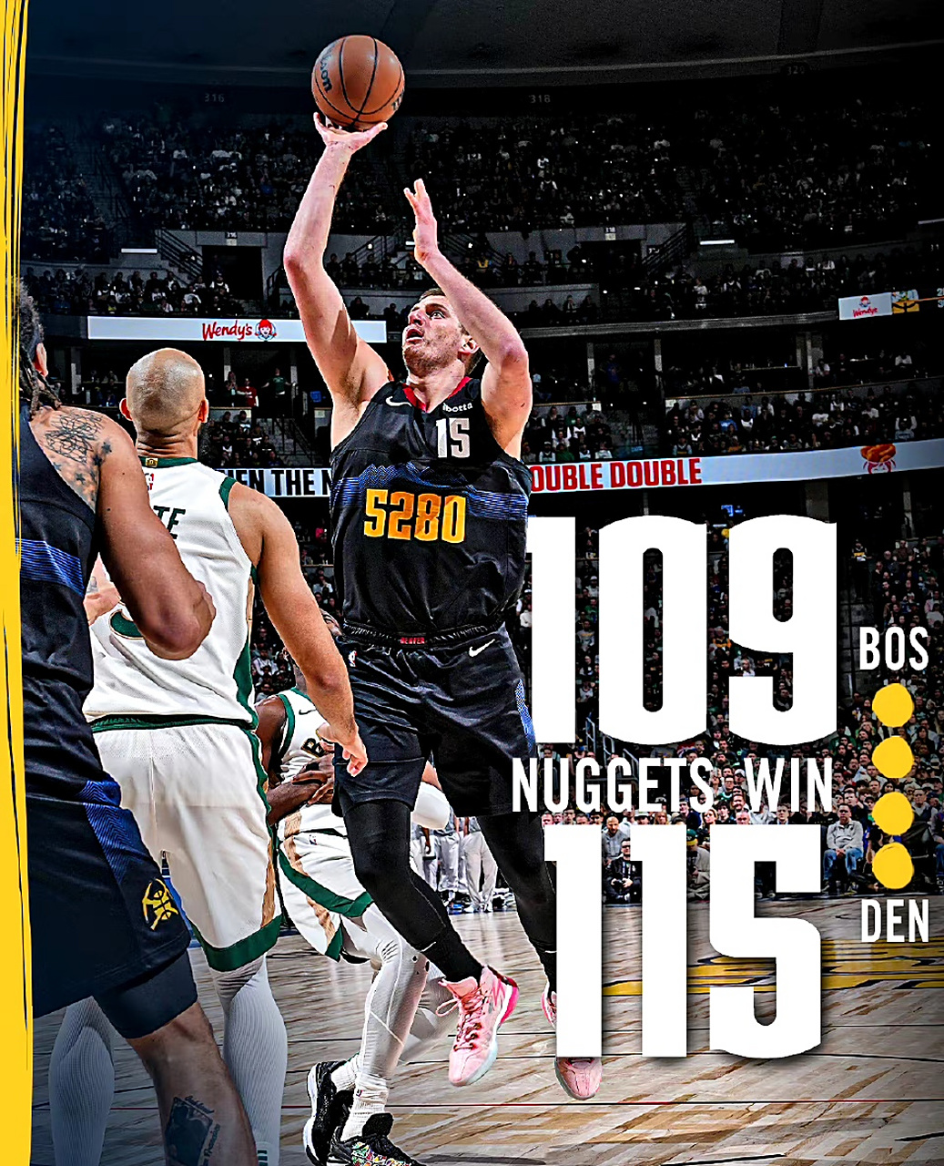 凯尔特人不敌掘金，约基奇28分